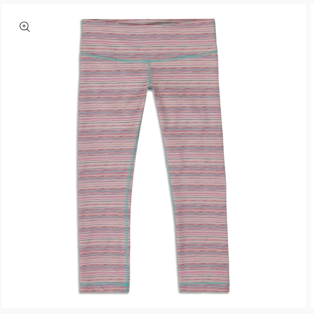 Lululemon Wunder Under Crop 🩷